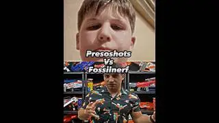 Presoshots vs Fossilnerf (nerf youtubers)