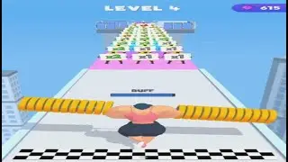 WEIGHT RUNNER 3D 😎🏋🏻&zwj;♀️💪 - Gameplay All Levels (Ios,Android) Level 4