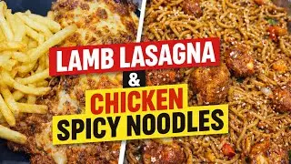 This Lamb Lasagna & Spicy Chicken Noodles Will Make You Hungry!food diary 
