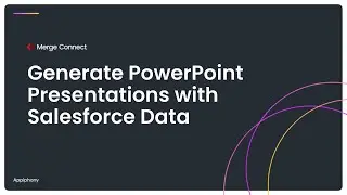 Generate PowerPoint Presentations in Salesforce | Merge Connect