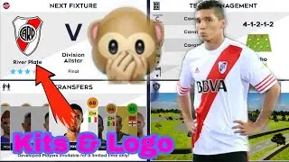 Make River Plate Team Kit & Logo DLS 2021 | Dream League Soccer 2021 Kits & Logo