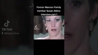 #mansonfamily #susanatkins #interview #truecrime #charlesmanson #interview #murder #sharontate