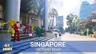 Singapore Orchard Road Weekend Walking Tour (4K UHD) - Travel Guide Video