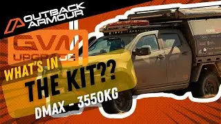 Isuzu Dmax Outback Armour 3350kg GVM Upgrade  Kit Rundown
