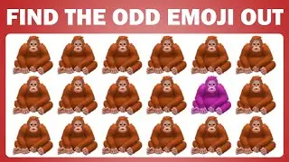 Find The Odd Emoji Out #10! HOW GOOD ARE YOUR EYES