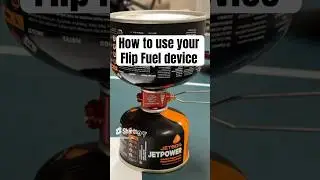 How to use Flip Fuel! #backpacking #hiking #ultralightbackpacking #ultralight #flipfuel