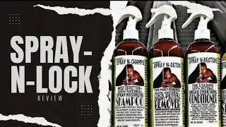 #productreview #locs Spray N-Lock review RESPONSE