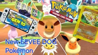 New Pok&eacute;mon EEVEE DOG Pok&eacute;mon For Next Pok&eacute;mon Game