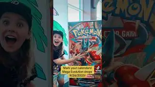 Pokemon FIRST LOOK @ New Mega Evolutions Cards 😱 #pokemon #tcg