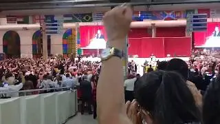 Virada de ano na Sede Mundial Igreja Pentecostal Deus e Amor