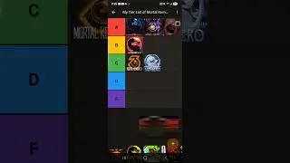 My Tier List of Mortal Kombat Games