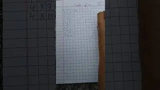 Table of four very easy trick😱😍#trending #mostviewed #easytrick #mathskills