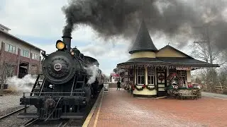 New Hope Railroad 40 turns 100 years old Christmas trains 12/7/25