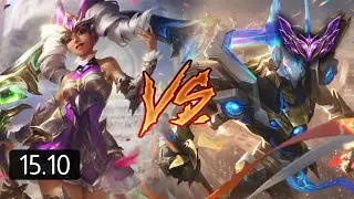 Haze 8D Qiyana vs Azir (MID) | EUW Master Patch 15.10