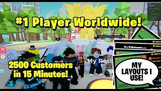 Новые макеты, которые я использую! 10 000 клиентов в час! Мой ресторан в Roblox