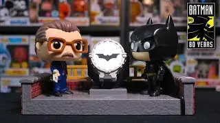 Batman and Commissioner Gordon Movie Moment Funko Pop Review
