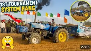 🤯1st trolley tournament Tochan king group sonalika rx 60 syste...👑