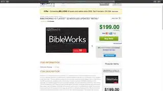 Buy Bibleworks 10