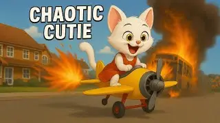 Cutest Criminal Ever? Kitten&rsquo;s Toy Plan Causes destruction  #ai #catvideos #cats #cutecat #aicat