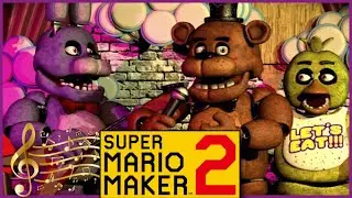 Five Nights at Freddy's Custom Music Level in Super Mario Maker 2 #Vrock02