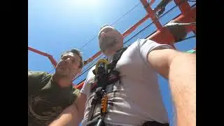 Bungee jumping at Bungy Niouc #bungee #bungeejumping #bungeeniouc #bungyniouc #bungy #bungyjump