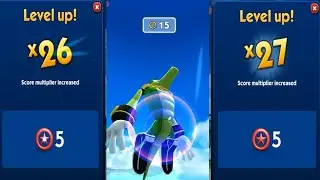 sonic dash game,vector character is level up 27&times;  2022