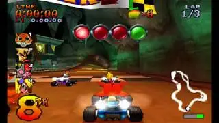 Crash Team Racing PS1 Gameplay 2/5