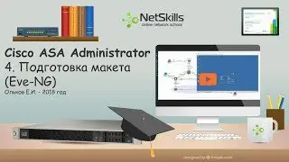 4. Cisco ASA Administrator. Подготовка макета (EVE-NG)