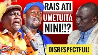 RUTO CALLS ENTIRE WESTERN KENYA REGION PUMBAVU AND REGRETS!