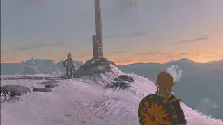 #Clips - Legend of Zelda: Breath Of The Wild - Selmie's Shield-Surfing Advanced Course Minigame