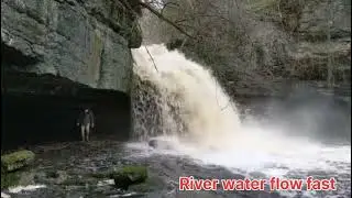 Rapid flow of river water | Fast water flowing |  Water sound | Water Pressure fast پانی کا تیز بہاؤ