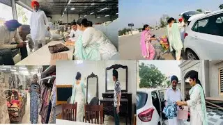 ਬਰਨਾਲੇ ਤੋਂ ਕੀਤੀ ਬਹੁਤ ਸਾਰੀ ਖ਼ਰੀਦਦਾਰੀ Pind Punjab de New vlog 🤗