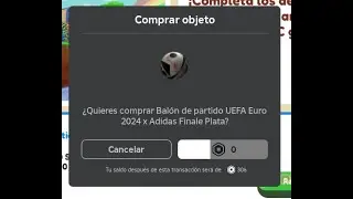 Free UGC Limited | UEFA Euro 2024 x Adidas Finale Silver Match Ball #1520 | Roblox