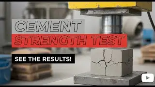 Test Conducted on cement..