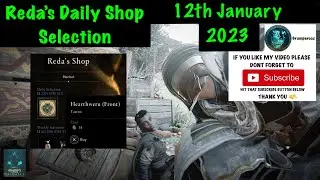 REDA'S Daily Shop Selection HEARTHWERU (Front) Tattoo 12/1/2023 ACValhalla #youtube #youtubechannel
