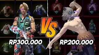 Review Akun Free Fire Rp100.000 vs Rp50.000 || Ada Tas Sayap Dan old 😎🔥
