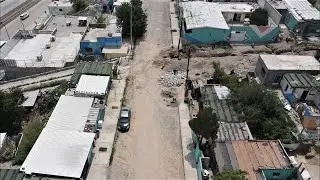 JUAREZ MEXICO SLUMS (DRONE FOOTAGE)