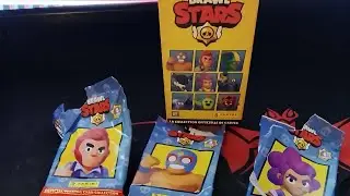 J'ouvrais 3 pack de 24 carte de panini brawl stars si je joue 3 brawler de pack panini !!!
