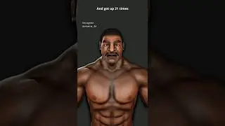 Stylized 3D Sculpt of Evander Holyfield By Dansama| @DanSamaDS  #boxing #heavyweight #legend