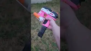 Full-auto NERF Sidearm with a MASTERKEY! #shorts #nerf #3dprinting