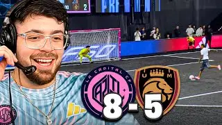 ¡LA CAPITAL CF GOLEA A MOSTOLES DE DJMARIIO EN LA KINGS LEAGUE! GOL DE PENAL DE LAMINE YAMAL