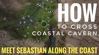 How to cross Coastal Cavern | Meet Sebastian along the Coast | Hogwarts Legacy