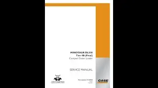 Case MINOTAUR DL550 Service manual