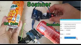 Как подключить Arduino UNO и модуль штрих-кода MH-ET LIVE Scanner V3 QR-кода