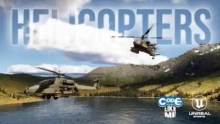 Unreal Engine Military Helicopter System Demo