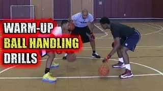 5 DRIBBLE WARM-UP BALL HANDLING DRILL - COACH GODWIN EP: 97