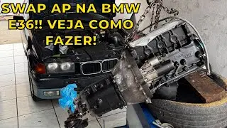 SWAP MOTOR AP EM BMW E36 &Eacute; MUITO DIF&Iacute;CIL??? Passamos todas as dicas de como fazer!!
