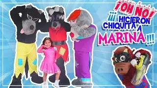 Hicieron chiquita a Marina | Transformación | Capitán Banana | Tiempo Mágico