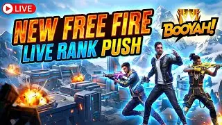 FREE FIRE RANK PUSH LIVE 😎📈🤯