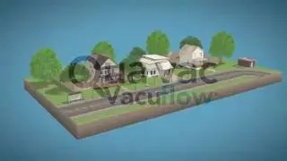 QUAVAC Vacuflow Vacuum Sewer system VS Gravity sewer system